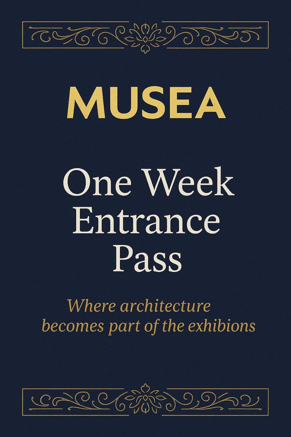 One Week Entrance Pass